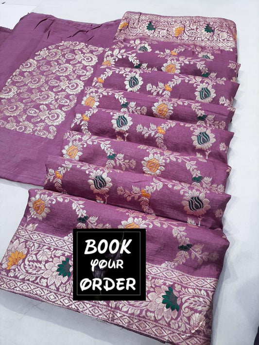 Banarasi Cotton Silk Saree: Timeless Tradition, Modern Style SR 11-3010 - D2i World