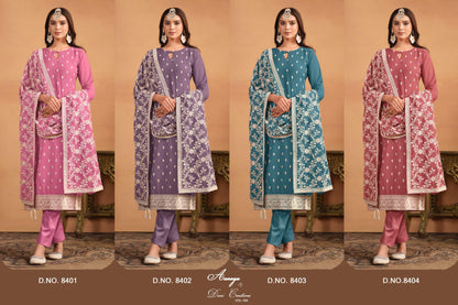 Georgette Embroidery Suit H2/GR/8/242903 - D2i World